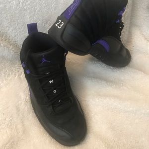 Men’s Size 11 black and purple Air Jordan’s